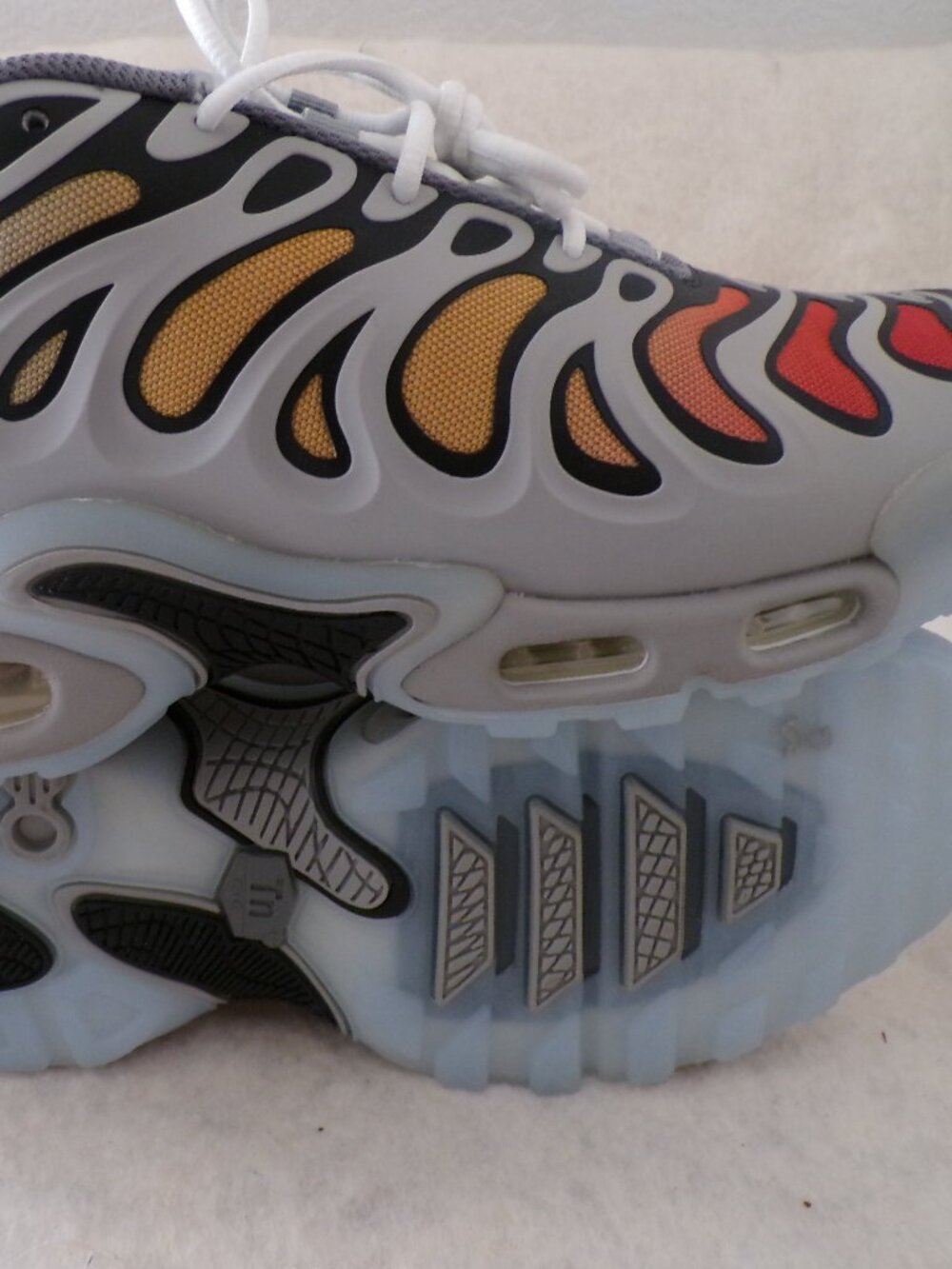 Nike Air Max Plus Drift LT Sneakers Smoke Grey/Black Men's Size 10.5 New
